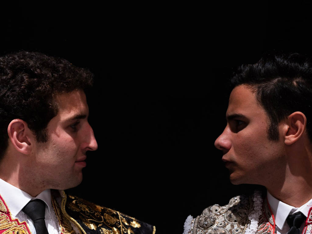 Los novilleros Valentín Hoyos y Pablo Jaramillo, cara a cara. / CIRCUITO DE CASTILLA Y LEÓN