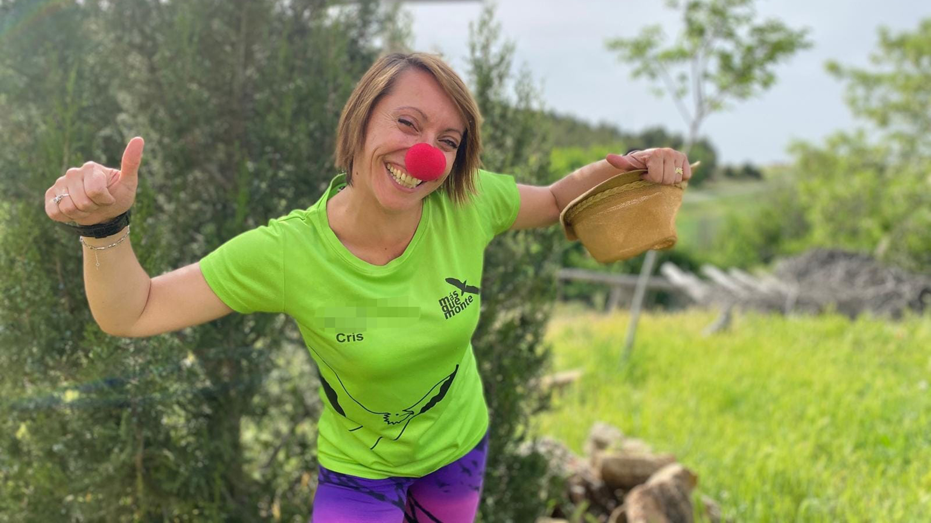 Cristina Peláez trabaja como celadora en un centro de salud y es, además, monitora de pilates. / E.A.