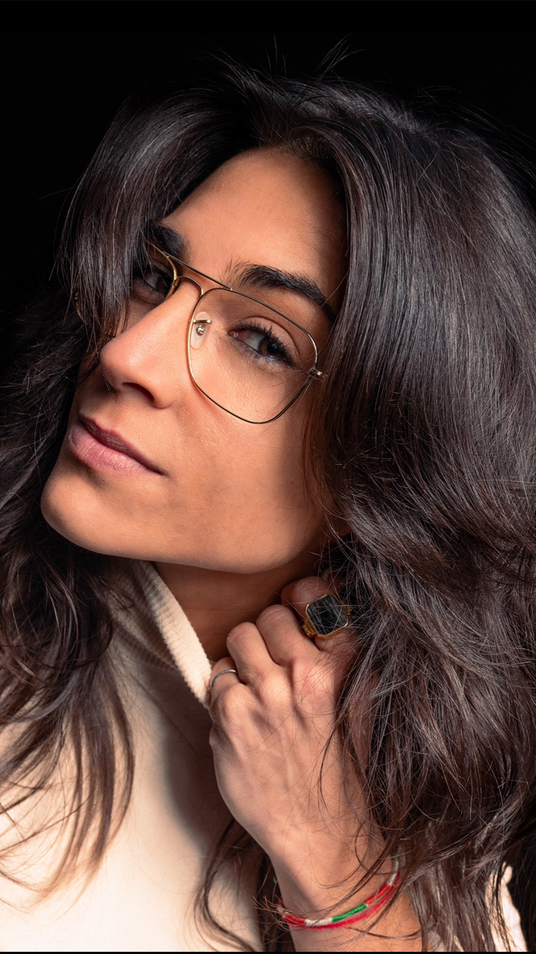 En la mente de un asesino 1 Tatiana Ballesteros es la autora del vídeo viral ‘Hola 2021’, en el que lanzó una crítica a la clase política. / DAVID SÁEZ