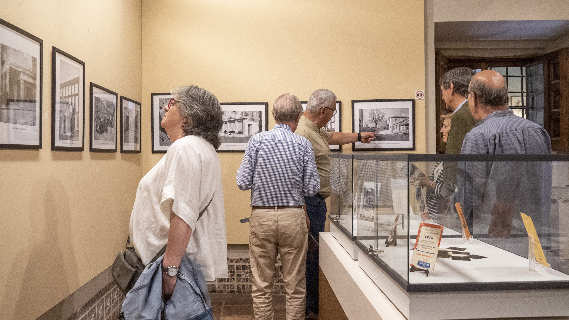 La muestra se inauguró ayer por la tarde. / Nerea Llorente