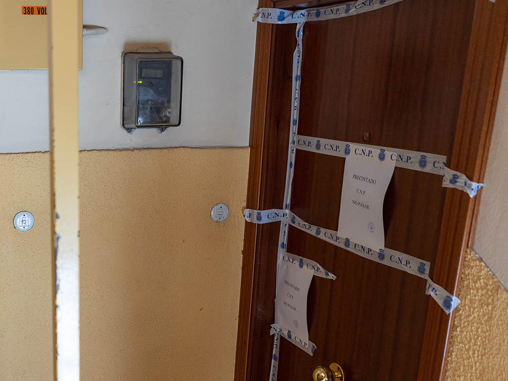 Domicilio en Plaza del Rosario, 4 en Soria donde ha fallecido apuñalada una mujer. / CONCHA ORTEGA - ICAL