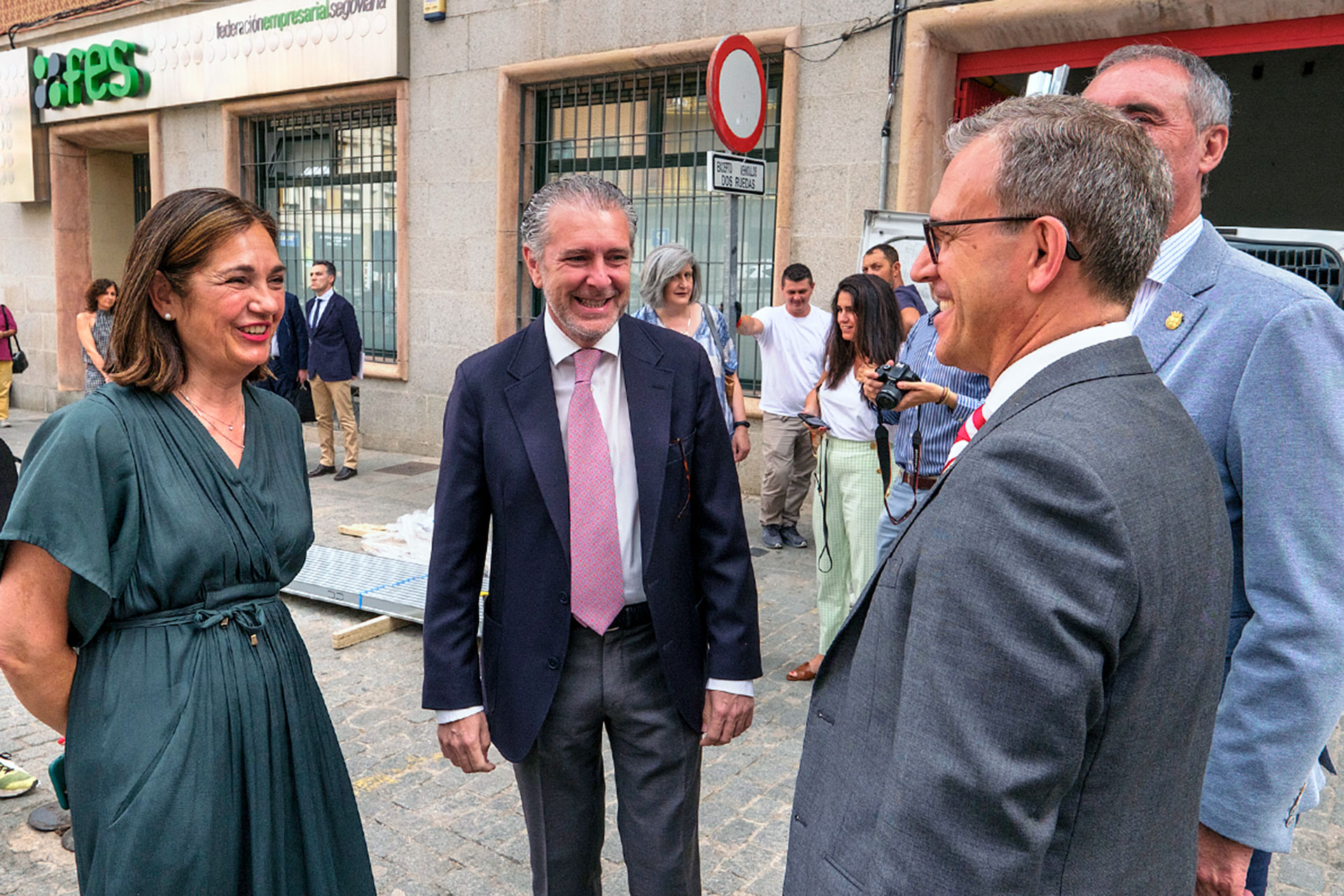 Mariano Veganzones promete crear un plan de Fomento para Segovia 1 FES Consejero Industria Empleo Reunion Empresarios KAM6067