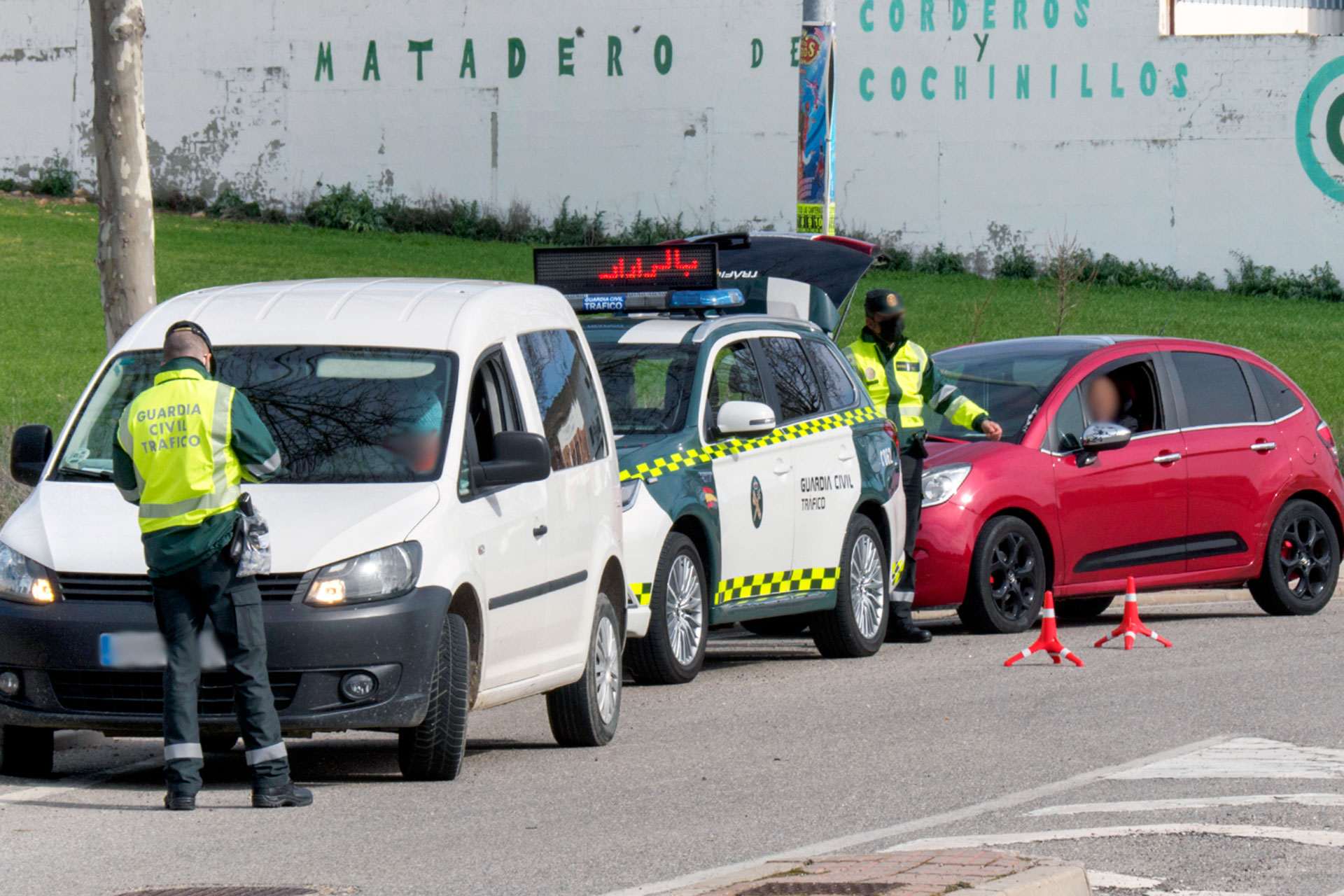 Guardia Civil Control Alcohol Cinturon La Lastrilla KAM0762