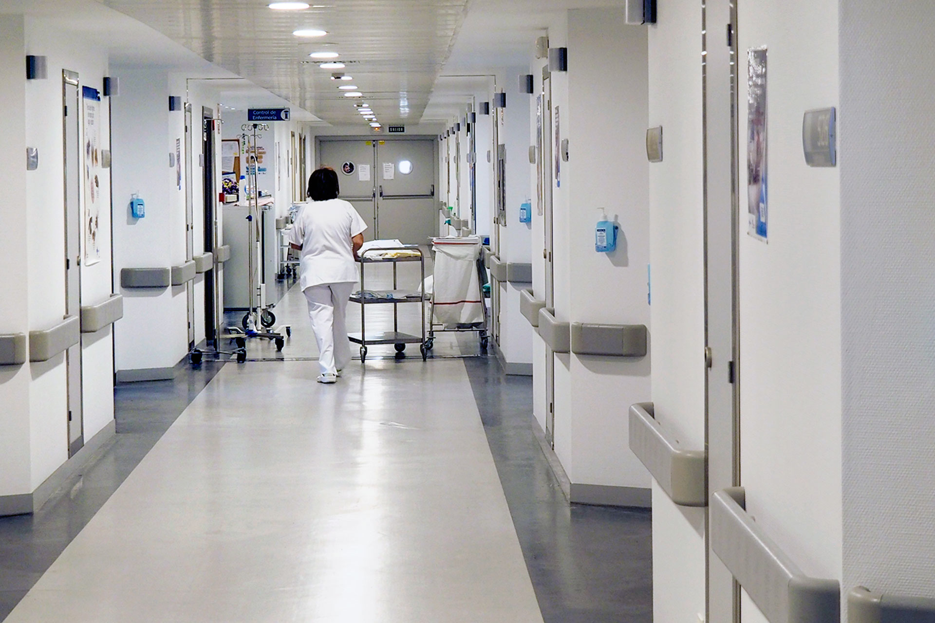 Interior del Hospital General de Segovia. / KAMARERO