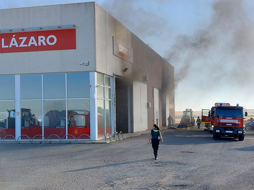 Incendio Talleres Lazaro