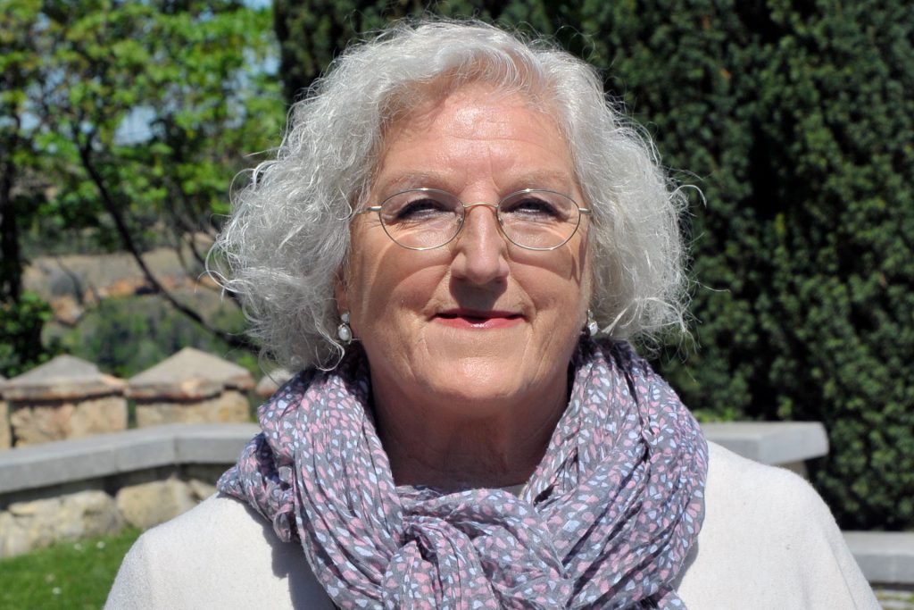 La activista María Antonia Sanz ocupó la posición 15 en la candidatura socialista al Ayuntamiento de Segovia en 2019. / Kamarero