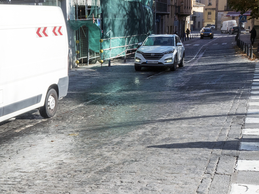 Plaza Doctor Laguna con la calle San Agustín. / KAMARERO