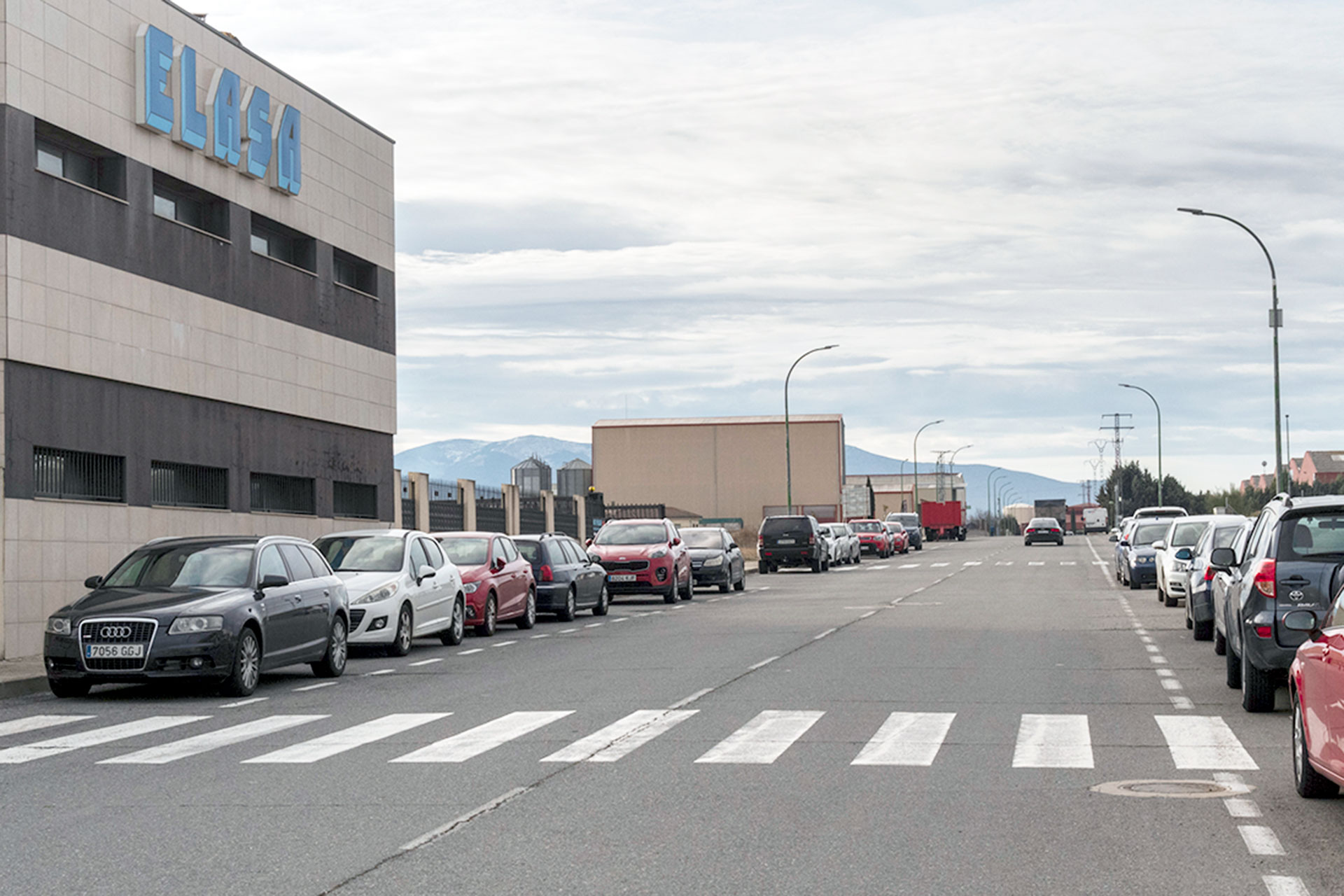 Renovación del firme en el acceso al polígono industrial