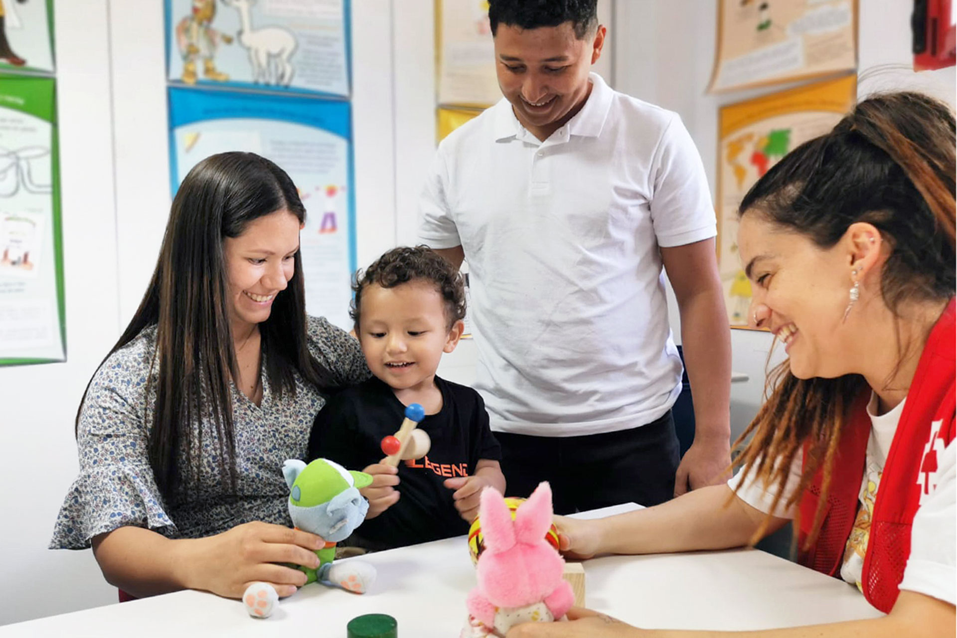 cruz roja refugiados