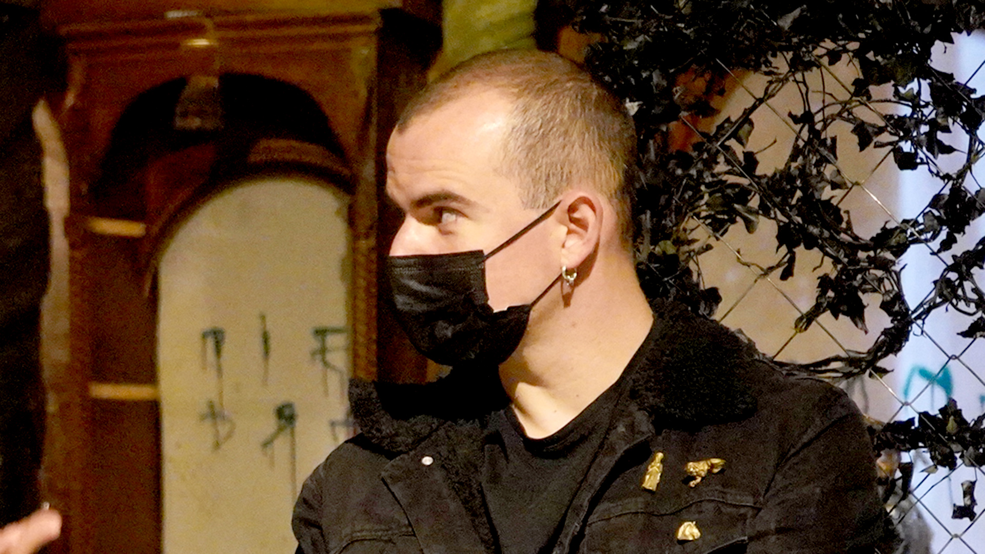 El artista segoviano Gonzalo Borondo. / KAMARERO