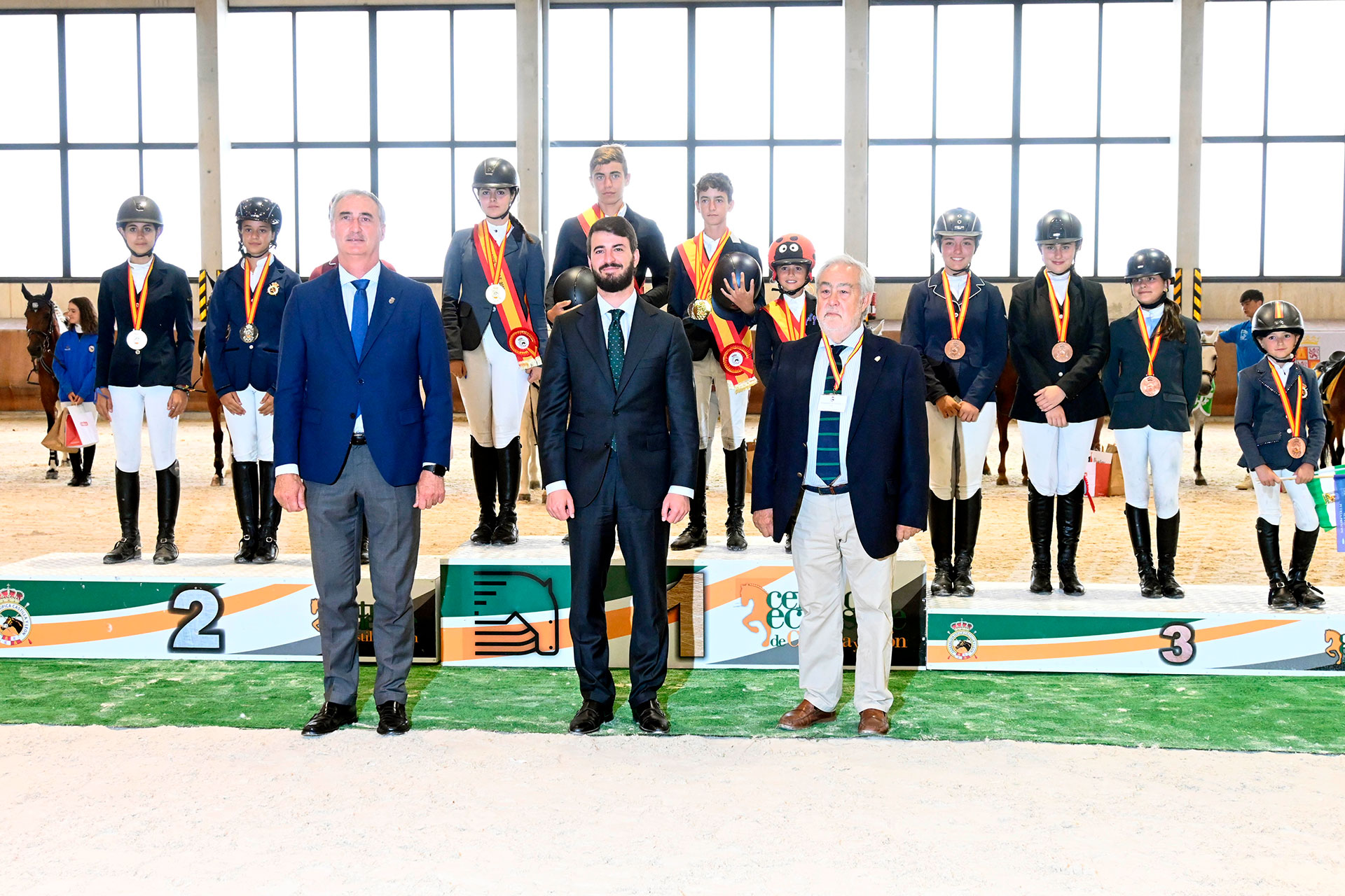 Podio de una de las competiciones. / E.A.