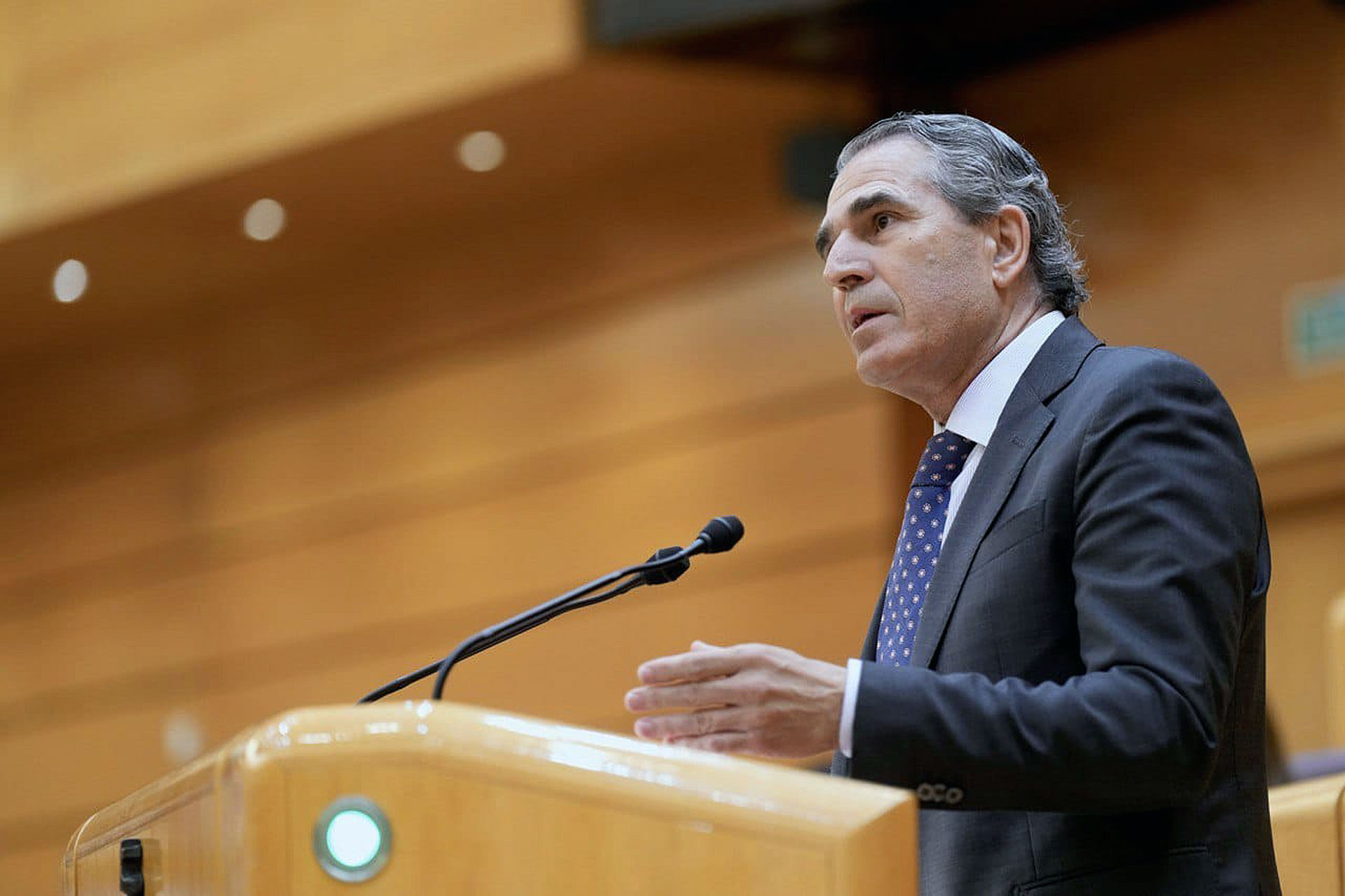 El senador del Partido Popular por Segovia, Sanz Vitorio. / E.A.