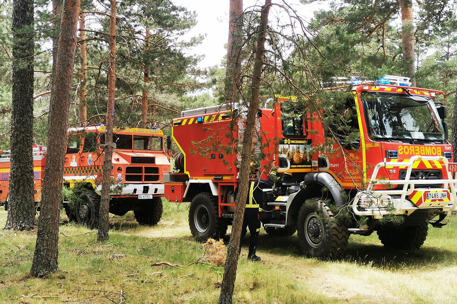 incendio Cerro Pelado Valsain