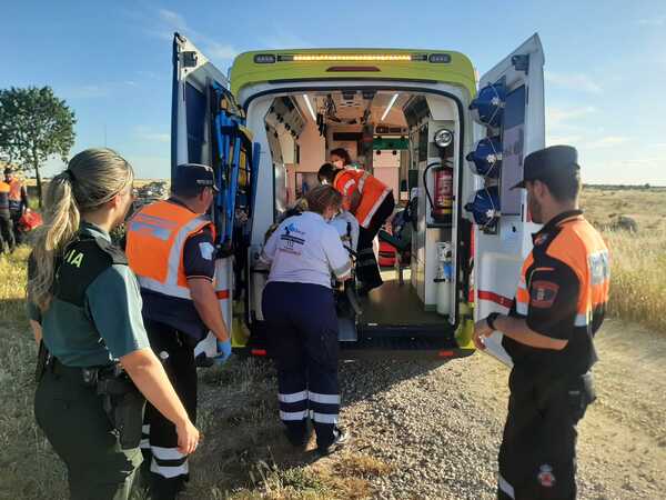 Localizan en Moraleja de Cuéllar (Segovia) a un hombre de 75 años desaparecido de Campaspero (Valladolid). / ICAL