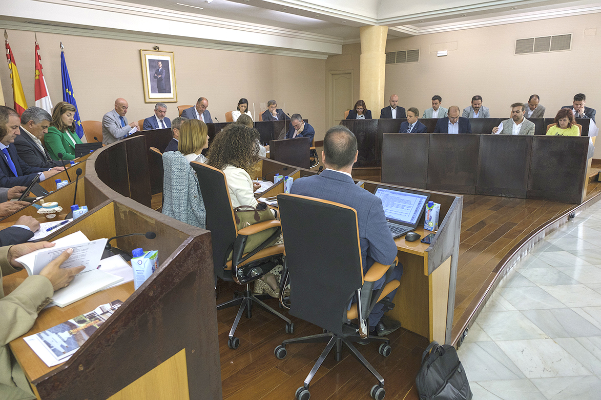 PP y Cs aprobaron la moción, con el voto en contra del PSOE. / KAMARERO