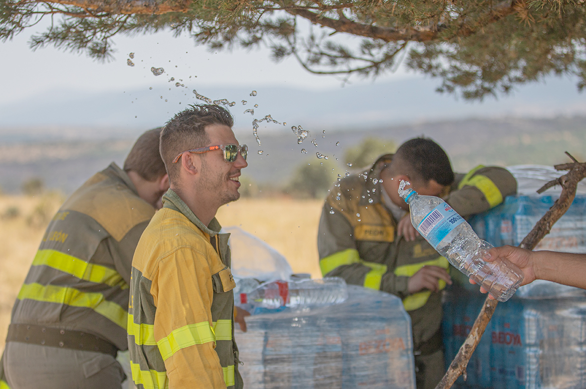Incendio en Navafria