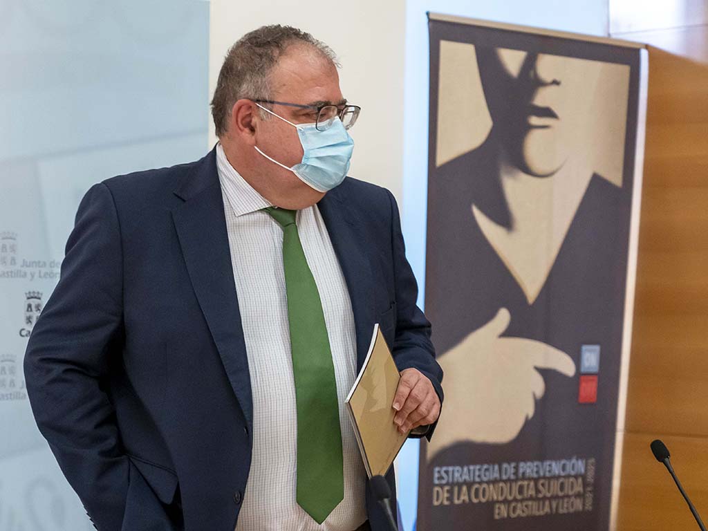 El consejero de Sanidad, Alejandro Vázquez. / ICAL - EDUARDO MARGARETO