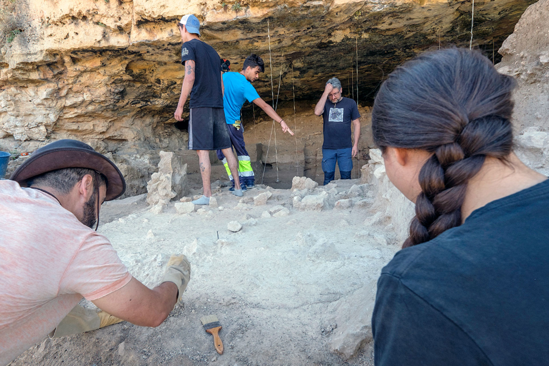Excavacion Arqueologica Abrigo San Lazaro