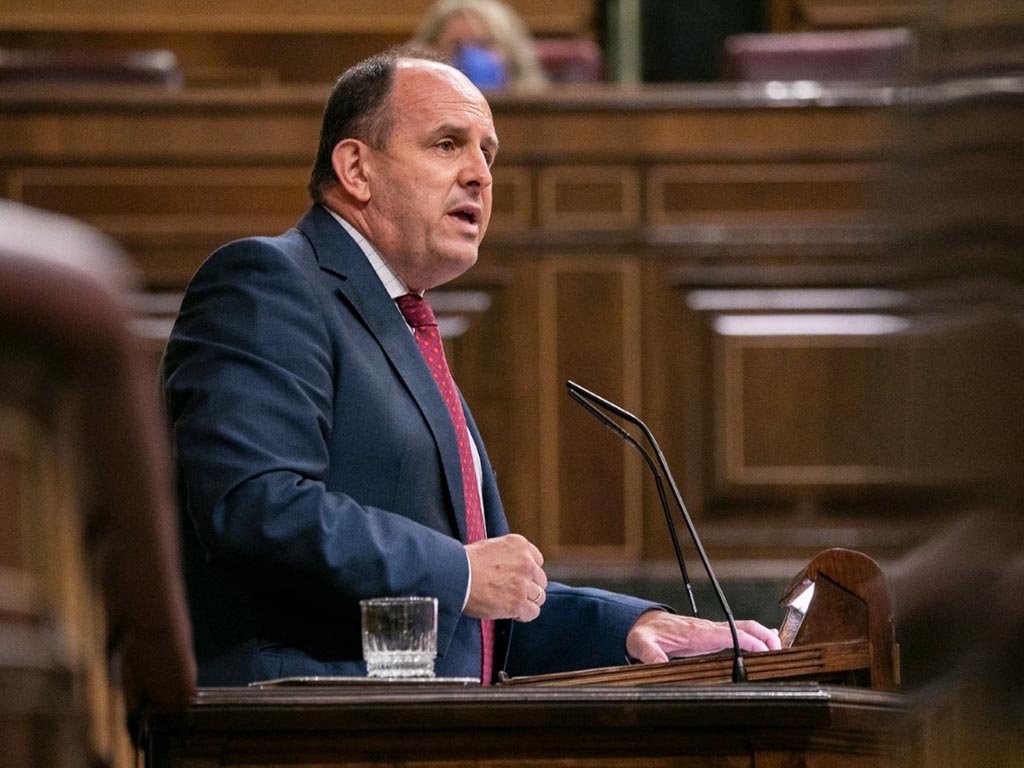 El secretario general del PSOE de Segovia y diputado, José Luis Aceves. / EL ADELANTADO