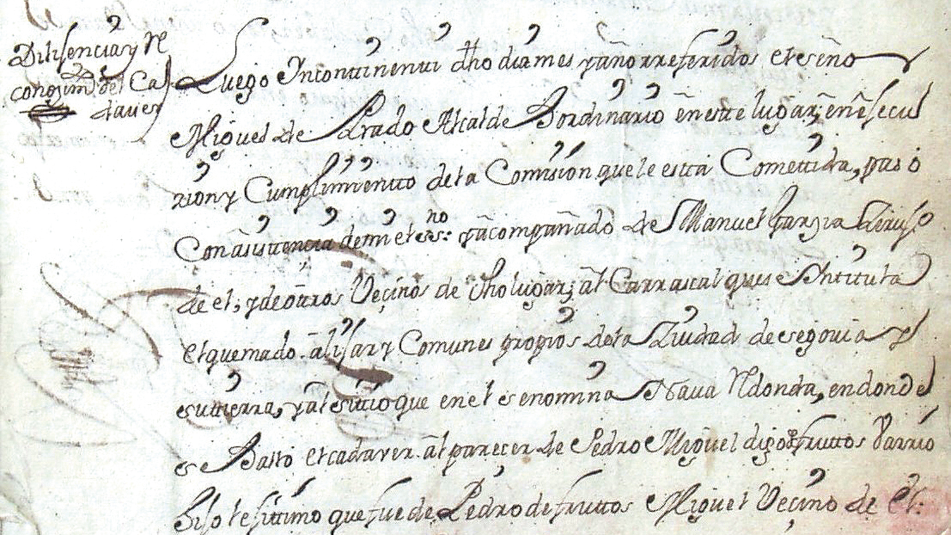 Diligencias de reconocimiento de un cadáver. A.H.P.S. Protocolo nº 1184 (15).