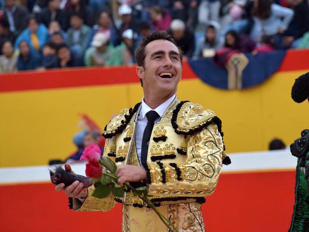 David Fandila 'El Fandi', en su último festejo en Bambamarca (Perú). / PRENSA EL FANDI