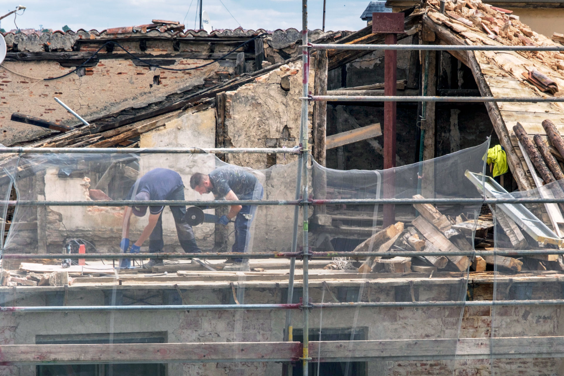 Trabajadores Construccion