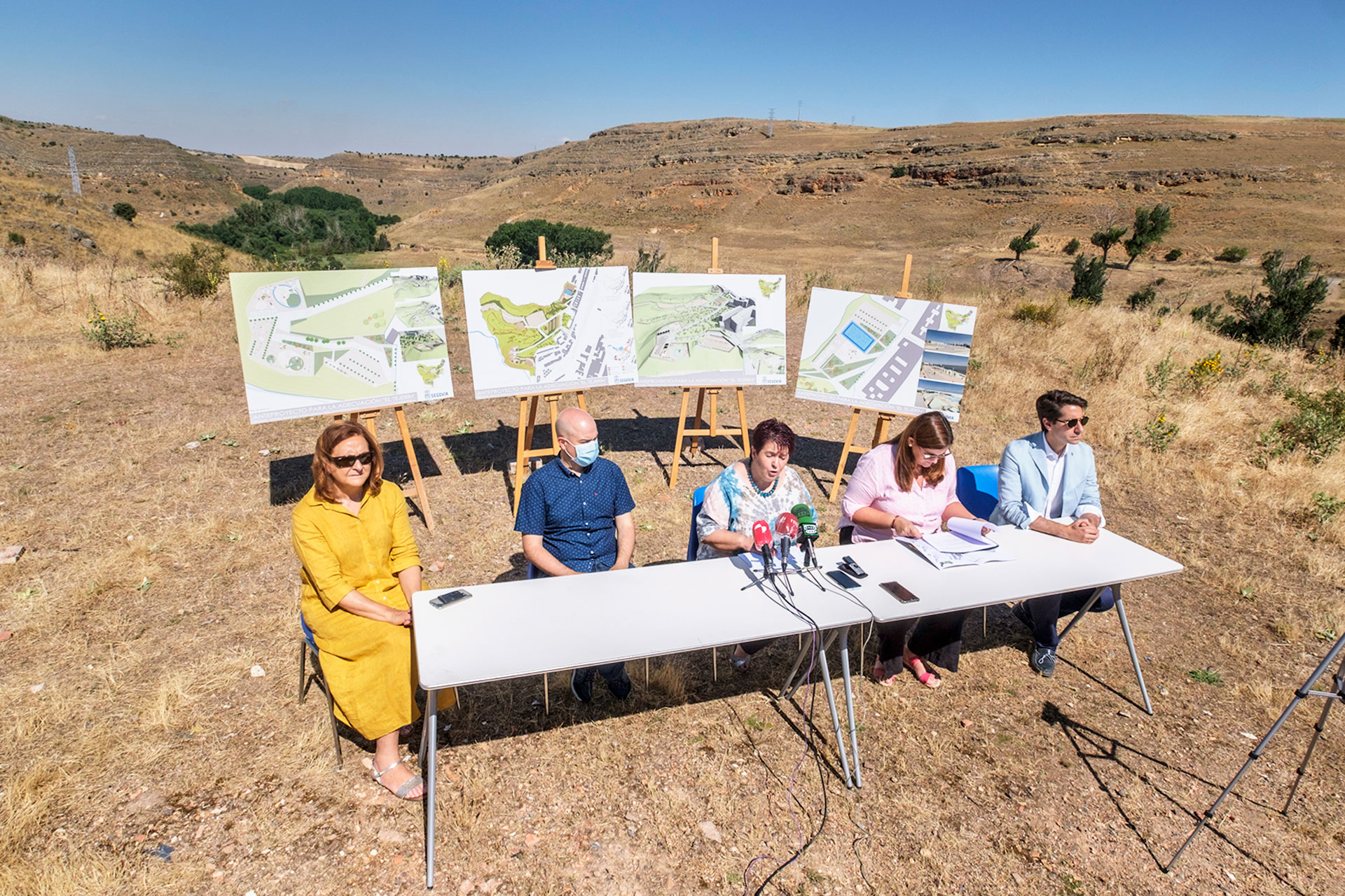 El proyecto de recuperación fue presentado por el equipo de Gobierno sobre el terreno en el mes de julio de 2020. / KAMARERO