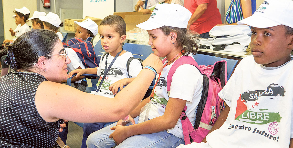 Web 01kama Ninos Saharauis Llegada KAM2808