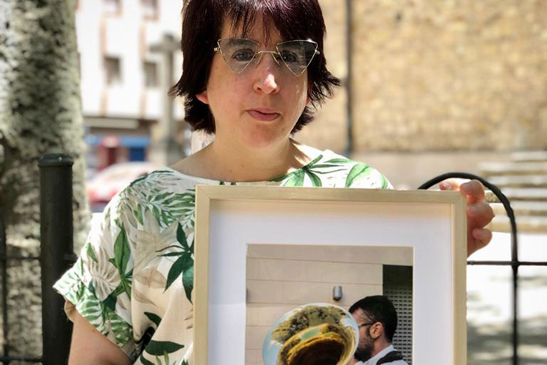 En su última exposición, ‘Caricias al alma’, Laura Muñoz quiso homenajear a los músicos. / E.A.