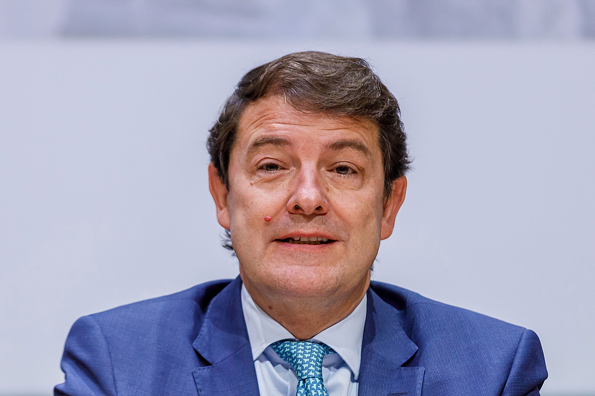 El presidente de la Junta de Castilla y León, Alfonso Fernández Mañueco. / ICAL