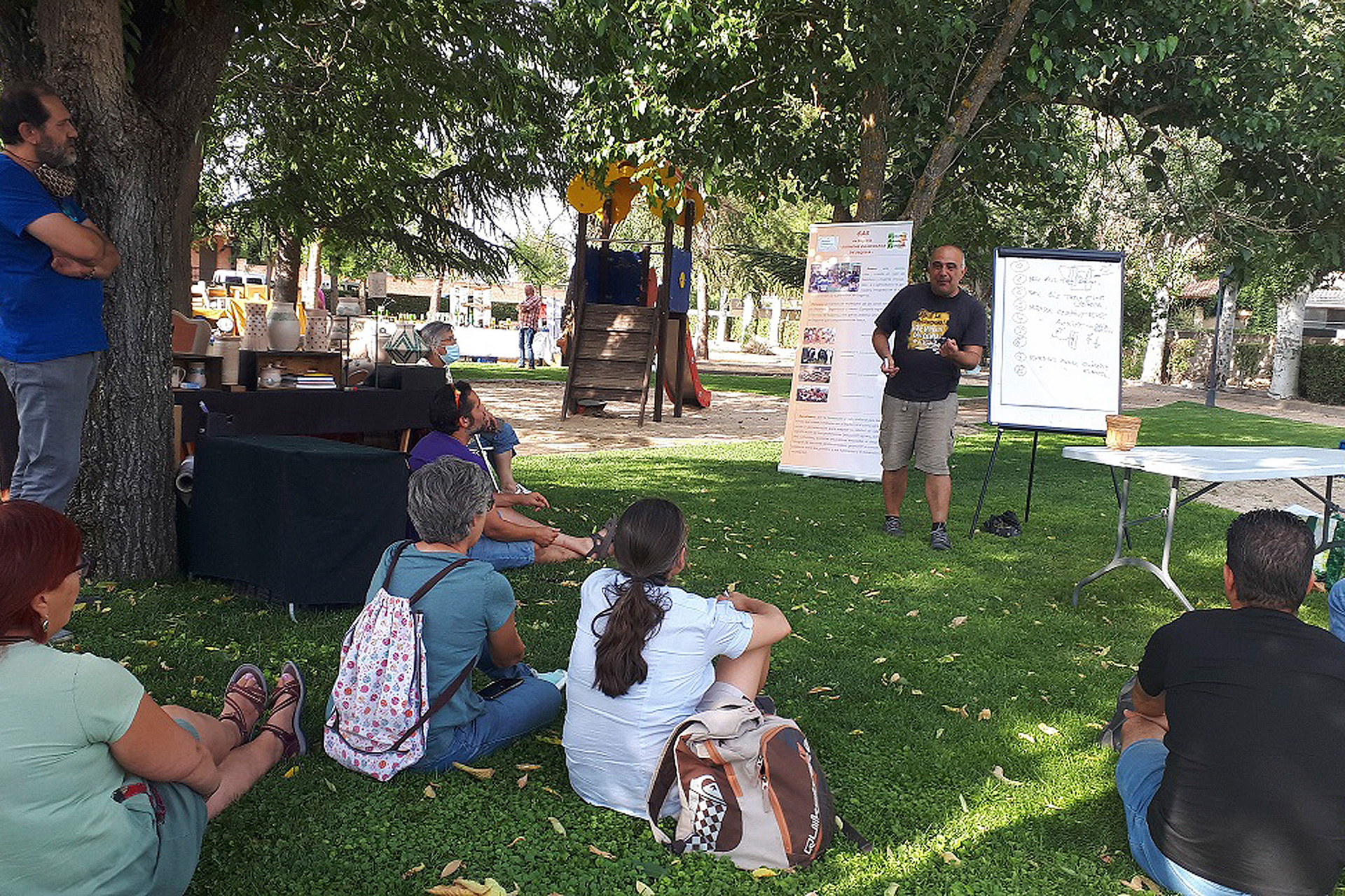 Taller celebrado en Nieva, en la edición del 2021. / EL ADELANTADO
