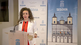 La portavoz de Ciudadanos, Noemí Otero./ E.A.