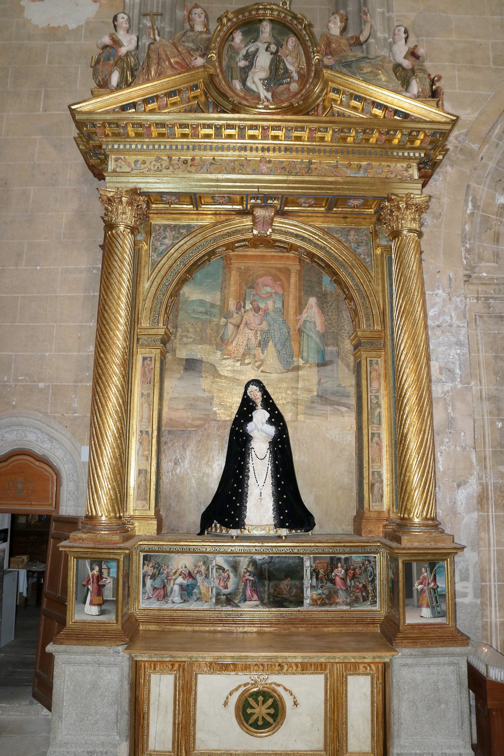 Retablo de la Iglesia de Villacastín.