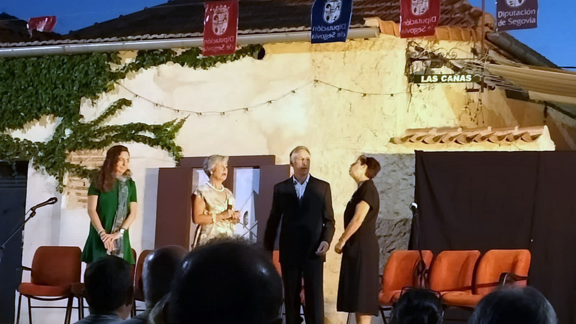 Culminan los actos de la Semana Cultural de Otones de Benjumea 1 El grupo de teatro de Veganzones cerró las actividades./EA