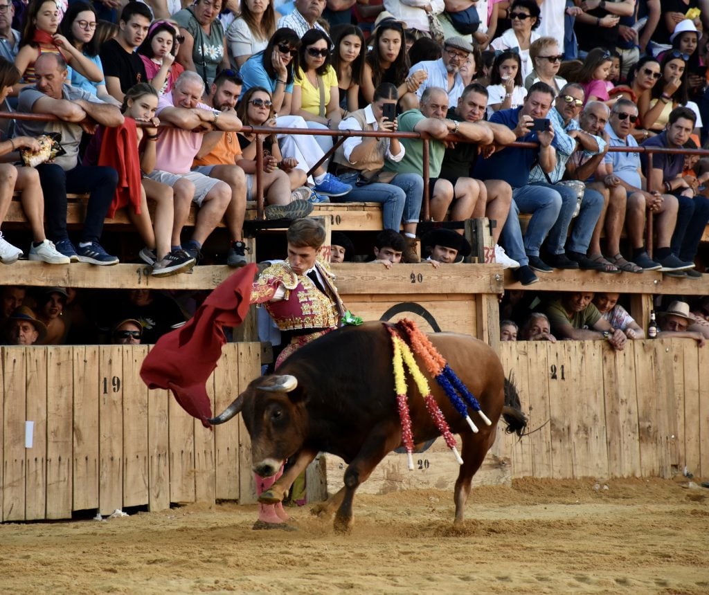 Saúl Sanz, en Turégano. / A.M. Saúl Sanz, en Turégano. / A.M.