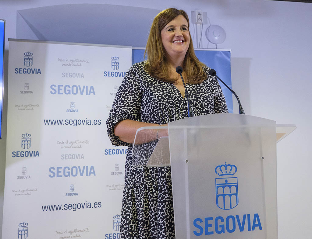 La alcaldesa de Segovia, Clara Martín. / KAMARERO