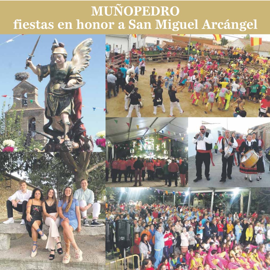 Muñopedro 2022, fiestas de San Miguel Arcángel