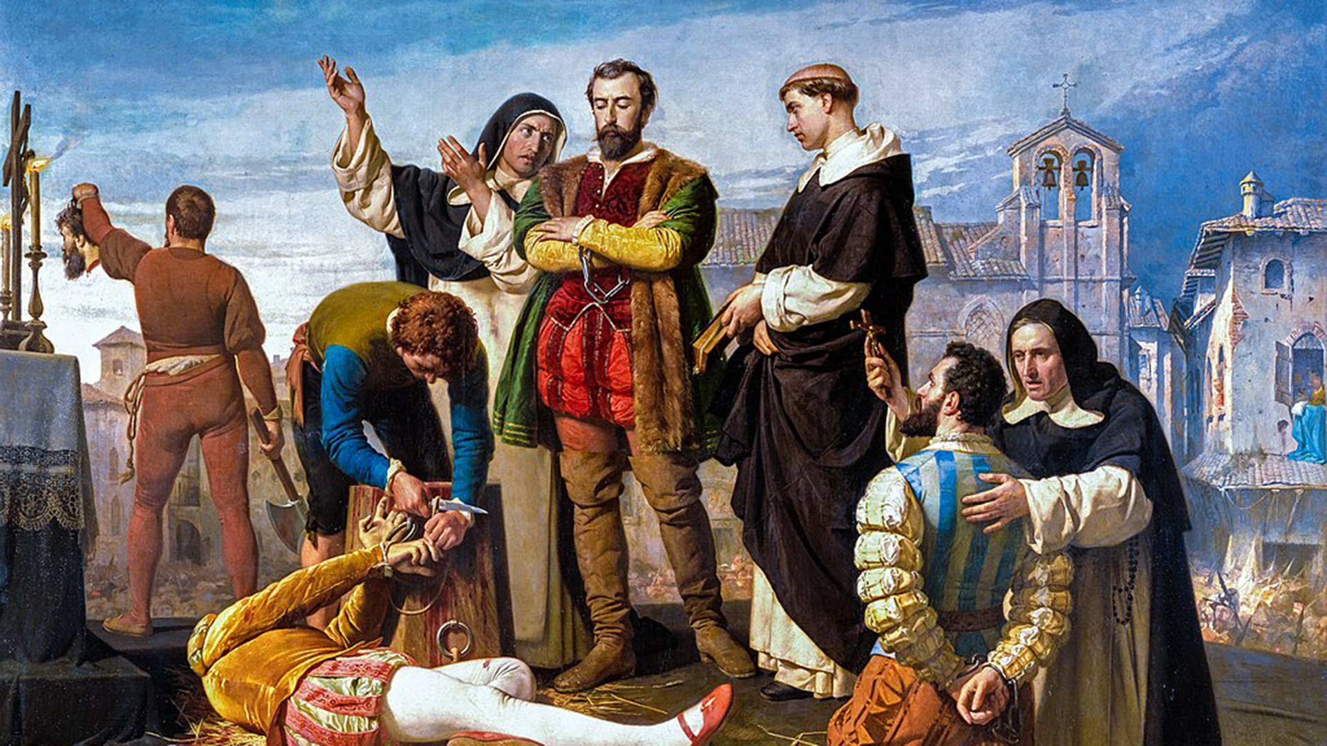 La Rebelión de las Comunidades de Castilla 1 La ejecución de los comuneros de Castilla, de Antonio Gisbert Pérez.