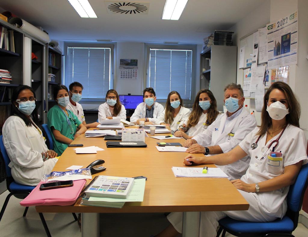 Equipo de Hematología, del Hospital General de Segovia. / EL ADELANTADO
