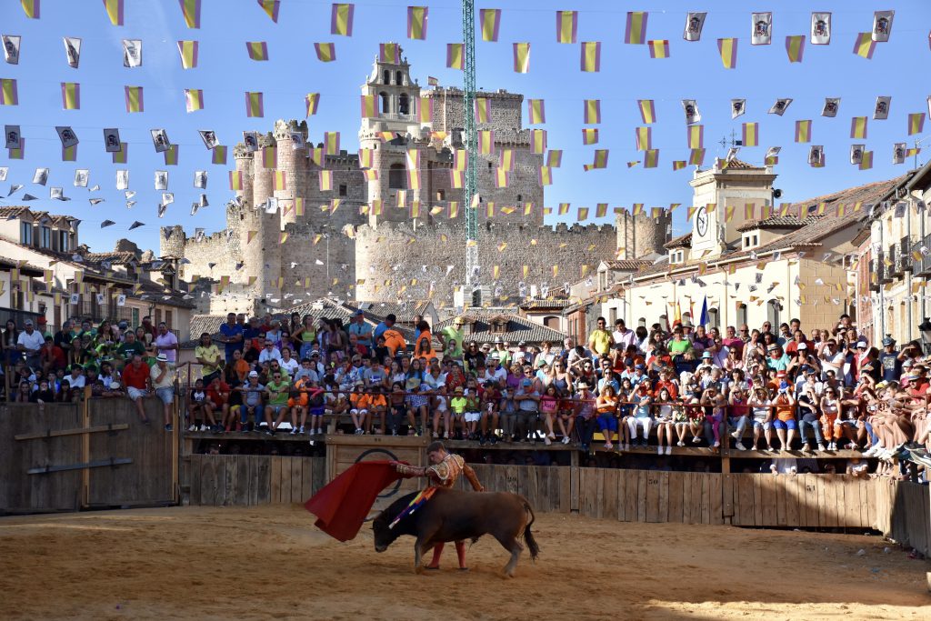 Saúl Sanz, en Turégano. / A.M. Saúl Sanz, en Turégano. / A.M.