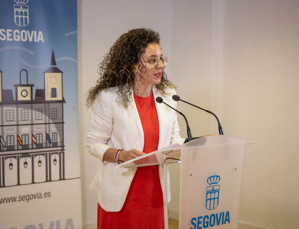 La portavoz de Ciudadanos en el Ayuntamiento de Segovia, Noemí Otero. / EL ADELANTADO
