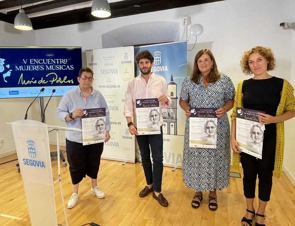 Presentacion del Encuentor de mujeres con la música 'María de Pablos'. / EL ADELANTADO
