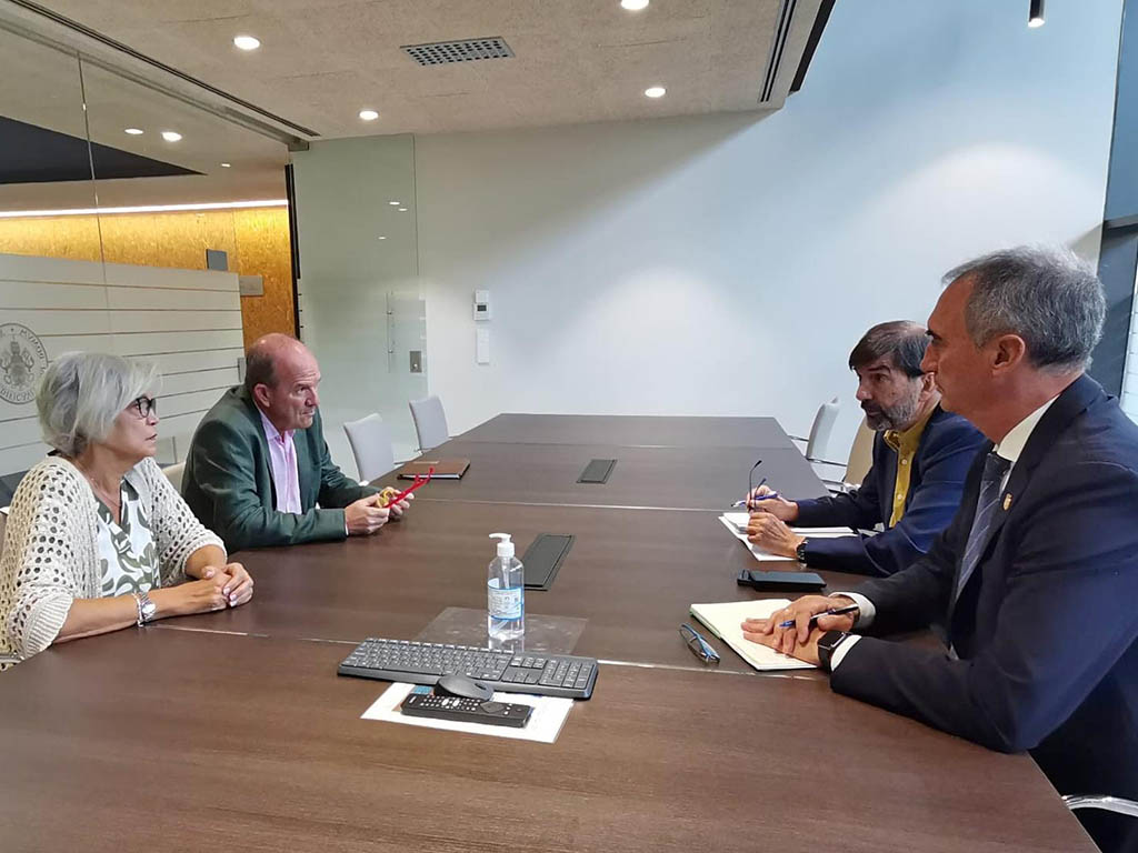 Reunión en el Campus 'María Zambrano'. / EL ADELANTADO