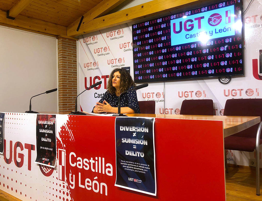 La secretaria de Políticas Sociales Igualdad de UGT, Victoria Zumalacarregui. / ICAL