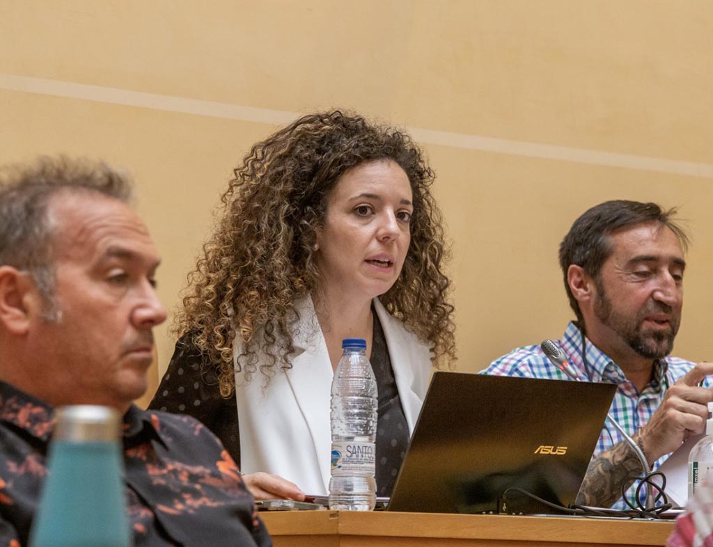 La portavoz de Ciudadanos en el Ayuntamiento de Segovia, Noemí Otero. / EL ADELANTADO