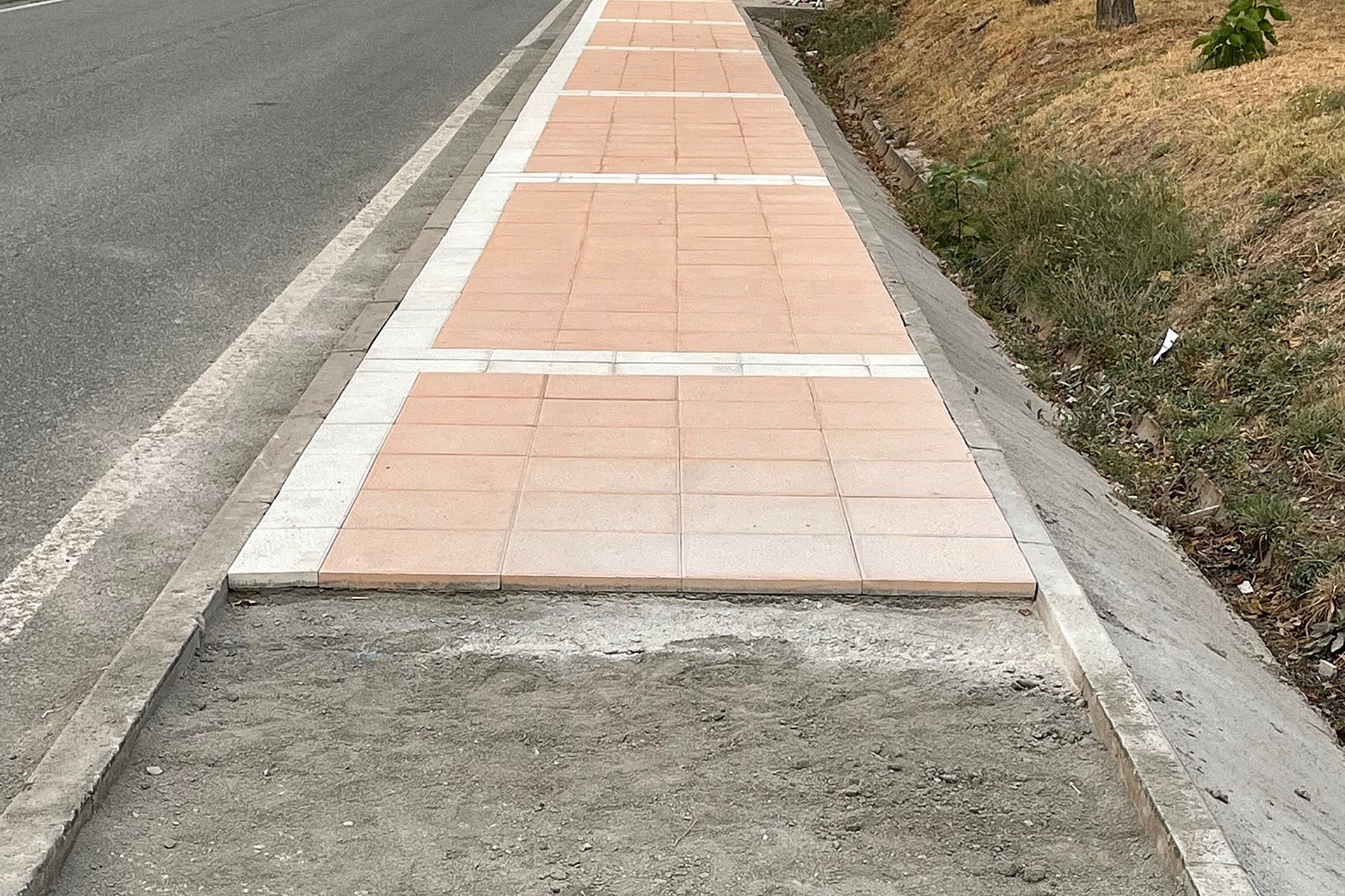 trescasas obras aceras Calle Real