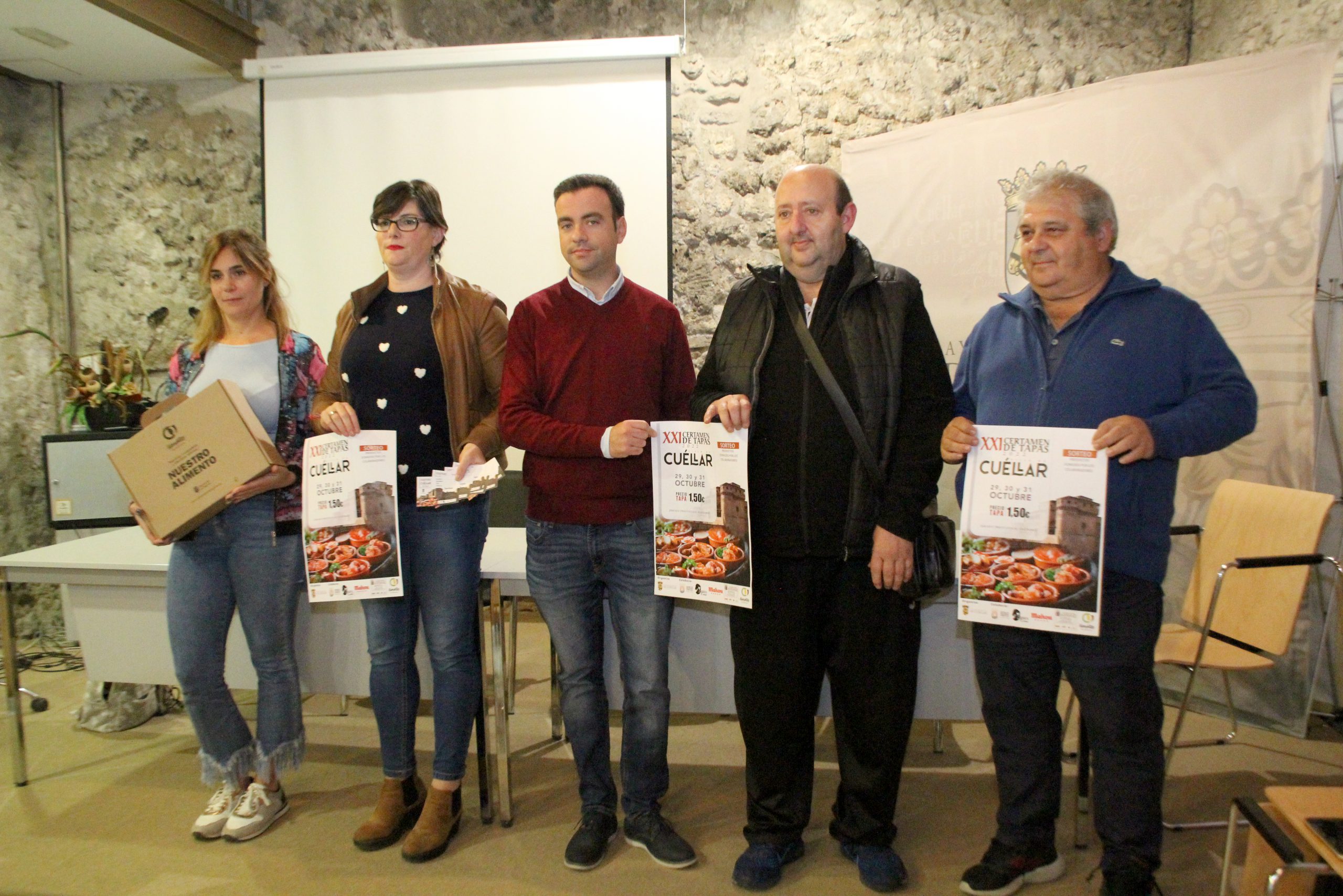 Presentación del XXI Certamen de Tapas Villa de Cuéllar.