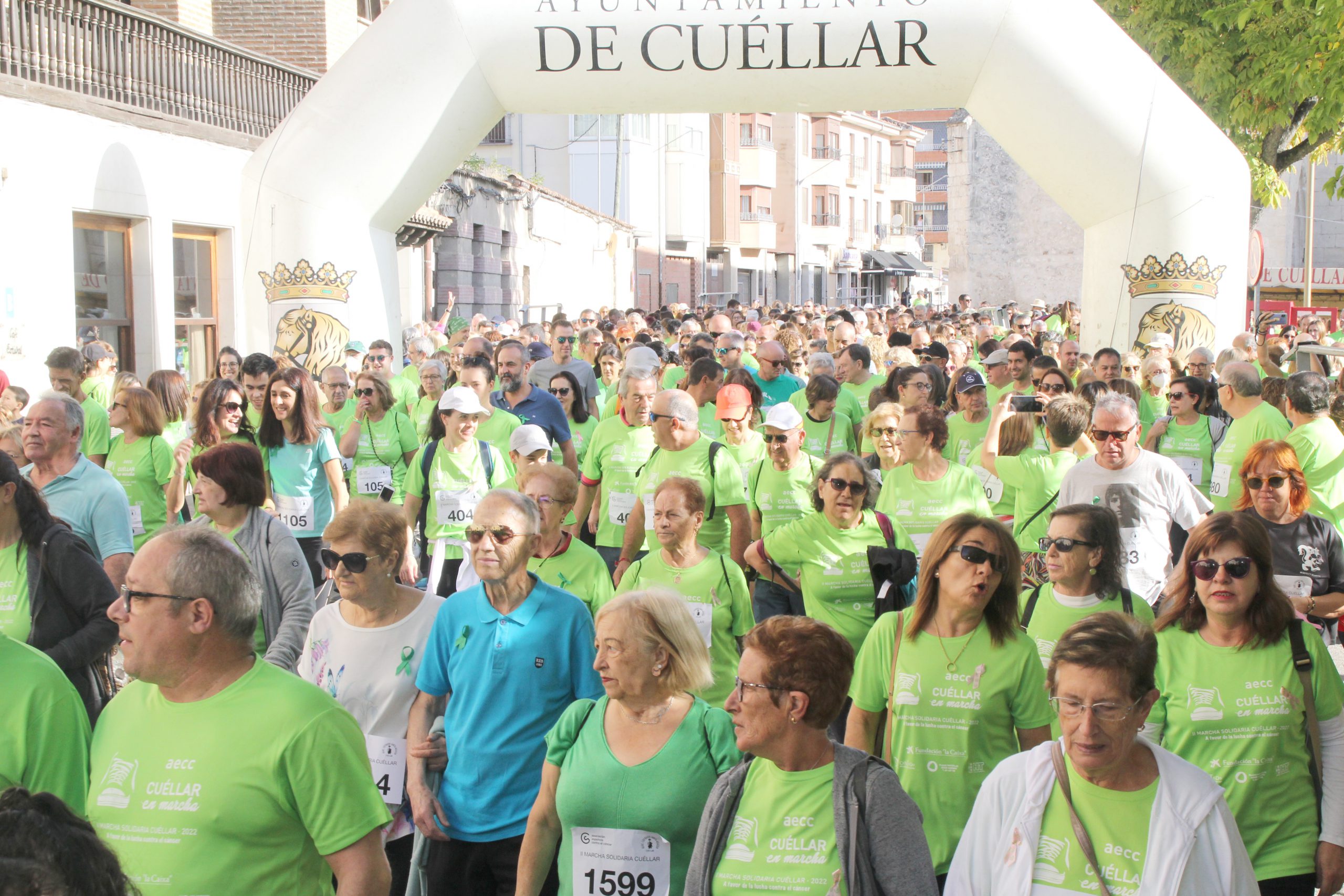 II Marcha Contra el Cáncer Cuéllar