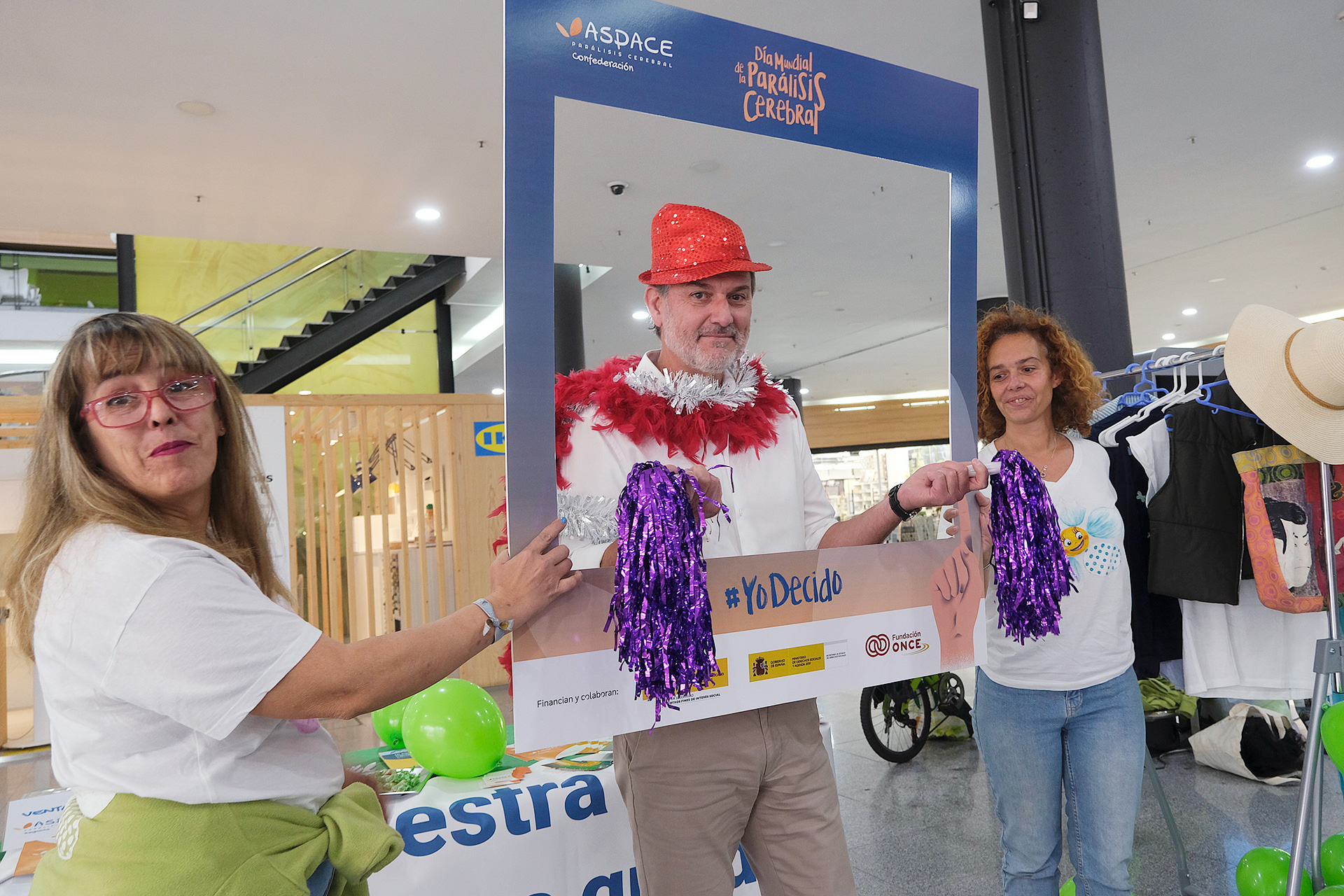 Encuentro del Día mundial de la parálisis cerebral en el ‘Luz de Castilla’.