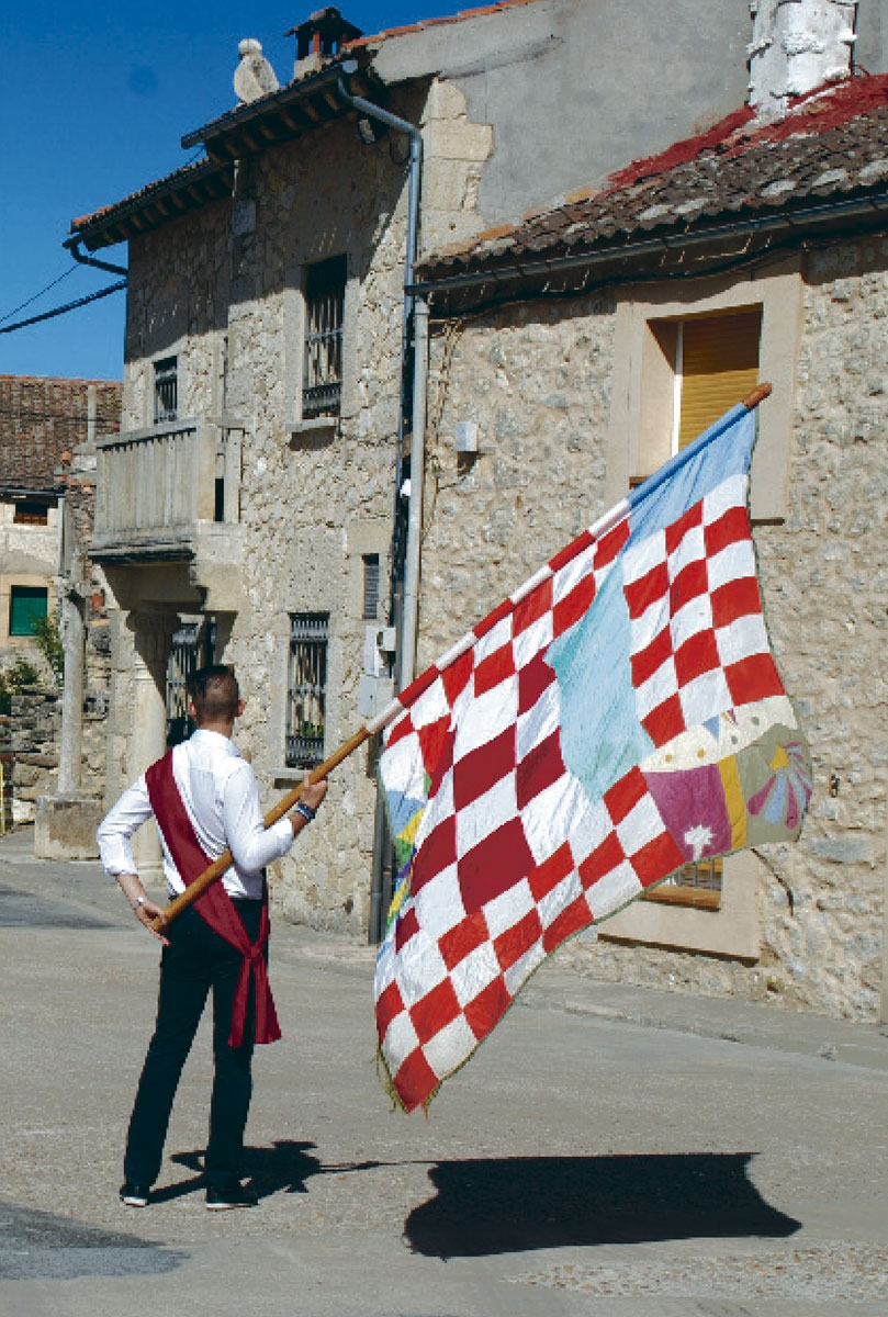 Bandera de la soldadesca de Torre Val.